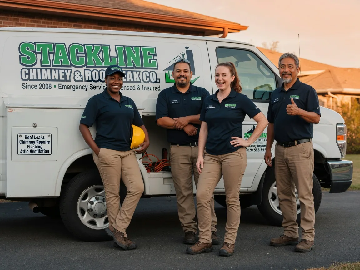 Chimney flashing repair company in Clinton, MI